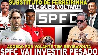 REVIRAVOLTA!!! SPFC VAI INVESTIR PESADO! RIGONI QUER VOLTAR | ZUBELDIA DETONA | GAMBÁ INFILTRADO E+