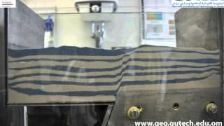 Normal fault analogue experiment (GUtech @ RWTH Aachen)