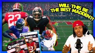 Ríez Reacts To The Madden NFL 25 - Official Gameplay Deep Dive Trailer.. Is EA Sports Back To Glory?