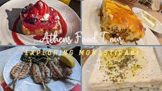 Athens Greece Travel VLOG - Monastiraki & Psiri Food Tour