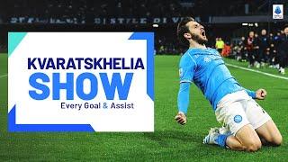 Khvicha Kvaratskhelia SHOW: Every Goal & Assist | Serie A 2023/24