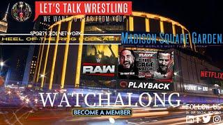 CM PUNK Vs. ROLLINS STEEL CAGE RAW NETFLIX WRESTLING WATCH ALONG with HEEL OF THE RING PODCAST Live