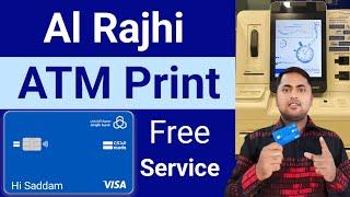 how to print al rajhi atm card | Al rajhi atm card print | Al Rajhi Bank