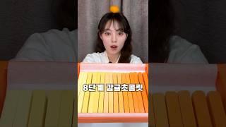 제주도에서만 파는 8단계 감귤초콜릿?!#간식 #리뷰