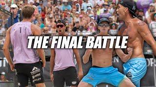 ABSOLUTE INSANE BEACH VOLLEYBALL FINAL | Ta.Crabb / Sander vs Tr.Crabb / Bourne AVP Chicago Open