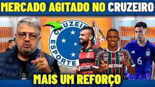 QUARTA AGITADA NO CRUZEIRO ! MAIS UM REFORÇO CHEGANDO NO CRUZEIRO ! NOTICIAS DO CRUZEIRO