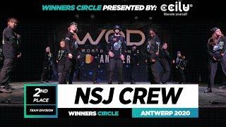 NSJ CREW | 2nd Place Team | Winner Circle | World of Dance Antwerp 2020 | #WODANT2020