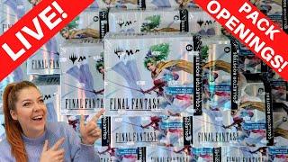 LIVE! MTG Rip & Ship w Queen Honey Final Fantasy Collectors & Wide Variety of Collector Packs 6/18