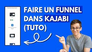 Kajabi Funnels: solution facile pour créer un tunnel de vente complet (pour débutants!)