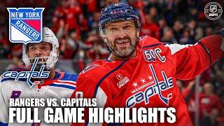 New York Rangers vs. Washington Capitals | Full Game Highlights | ESPN NHL