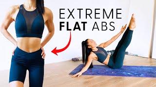 Extreme Ab Flattener | ADVANCED PILATES ABS WORKOUT