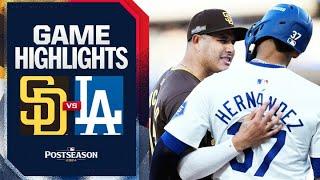 Padres vs. Dodgers NLDS Game 2 Highlights (10/6/24) | MLB Highlights