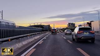 Beijing Tongzhou - Driving Downtown - Beijing's most Populous District - Streetscape of China 4K HDR