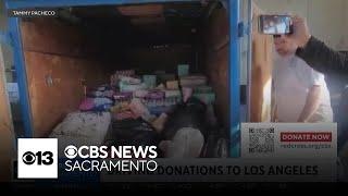 West Sacramento woman drives donations to Los Angeles fire victims