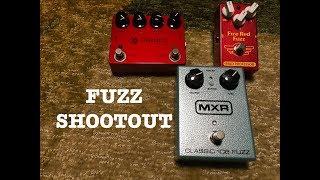 Fuzz Shootout - Diamond vs Mad Professor vs MXR