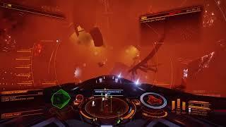 [Elite: Dangerous] My Best FA OFF Landing on Burning Station on Corvette