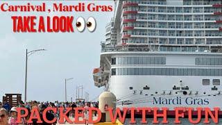 Carnival Mardi Gras, Ship Tour