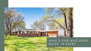 Tour this beautifully spacious property! 4465 S Five Mile Rd Boise, ID 83709 | Own Boise Real Estate