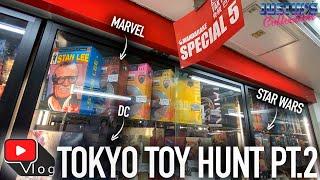 Hot Toys Hunting in Tokyo PT.2 - Vlogs with Justin & Stef