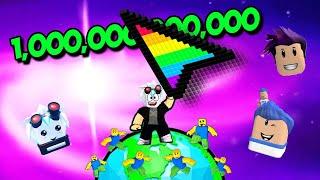 ЗА 1 КЛИК ПОЛУЧИЛ 1,000,000,000,000 С БЕСПЛАТНЫМИ ЮТУБЕРСКИМИ ПИТОМЦАМИ! ROBLOX Ultra Tappers X