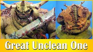 Joyful Painting - Forge World Great Unclean One - Surprisingly easy