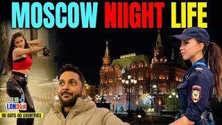 SURPRISED  Exploring Moscow City In Night (Ep : 54)| India To London Road Trip