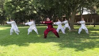 Vancouver Tai chi Classes 24 steps Form in Taichi Vancouver 混元太極24式