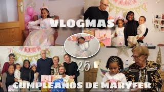 MARYFER'S FAMILY BIRTHDAY  | DECORATION and FOOD SHOPPING  | VLOGMAS 25 