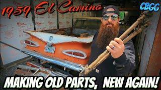 Restoring The Old Worn Out Suspension, To New Again On This Very Rusty 1959 Chevy El Camino!