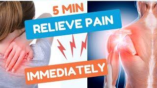 5-Min Exercises to Relieve Upper Back and Shoulders Pain IMMEDIATELY