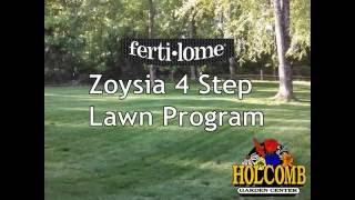 Fertilome 4 Step Lawn Care for Zoysia