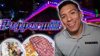 Eating at the famous Peppermill in Las Vegas - REVIEW