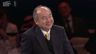 CNN's Richard Quest Speaks with Masayoshi Son about Artificial General Intelligence at #fII8 #AI