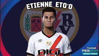 Etienne Eto’o (Rayo Vallecano) How to create in Pes 2021