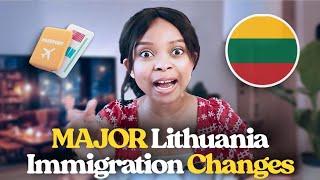 LITHUANIA IMMIGRATION 2024: Major Changes in Visas, Work Permits, and Residency