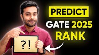 Predict GATE 2025 Rank NOW - Mechanical Rank Predictor