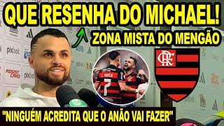 VEJA O QUE MICHAEL FALOU APÓS GOL NA ESTREIA PELO FLAMENGO! "NINGUÉM ACREDITA QUE O ANÃO VAI FAZER"