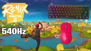 SteelSeries Apex Pro Mini ASMR  Solo Gameplay  Satisfying Keyboard Fortnite 240 FPS 4K