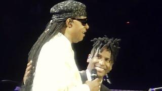 Stevie Wonder & Jon Batiste, Quincy Jones tribute "They Won't Go When I Go" Los Angeles 2024-12-14