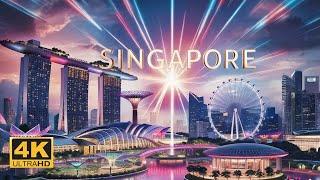 Singapore in 4k ULTRA HD HDR 60 FPS Video #relaxing #music #sleepmusic #8k60fps