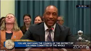 Eric Bethel, DCPS Instructional Superintendent) Testimony on Red-backed salamander