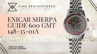 Enicar Sherpa Guide 600 GMT 148-35-01A | Time Rediscovered