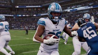 Detroit Lions vs Indianapolis Colts - NFL Week 12 2024 Full Game Highlights (Madden 25 Sim)