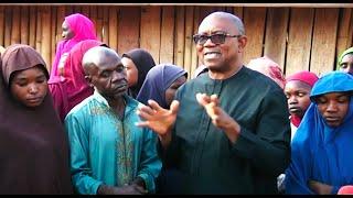 “We Are All IDP” - Peter Obi Compares Nigeria To IDP Camps, Marks New Year With The Less Privileged