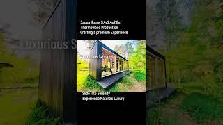  Premium Sauna House from the manufacturer #Thermowood_Production