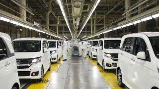 Honda factory tour - Production in Japan plant