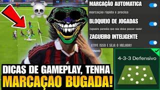 DICAS + TRUQUES DE MARCAÇÃO & CONFIGURAÇÕES BUGADAS️ ATIVE ISSO NO FC MOBILE 24