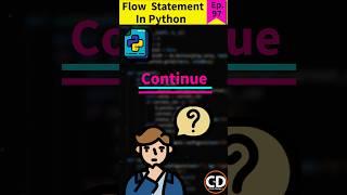 Continue Statement in Python - Python Short Series Ep. 97 #python #coding #programming