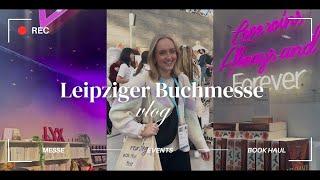 VLOG Leipziger Buchmesse 2024  book haul, events und book shopping (giulialiest)