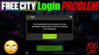 I Fixed the FREE CITY Login Problem! (Return Login Problem)